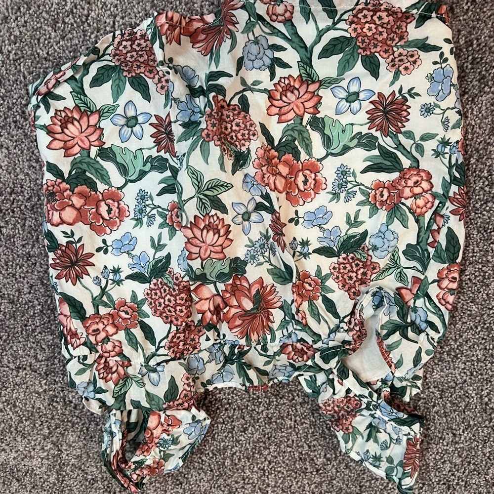 Floral Off-Shoulder Top - Picture 7 of 11